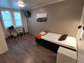 Фото номера Стандартный одноместный номер Апарт-отели Forenom Aparthotel Raahe г. Раахе 13