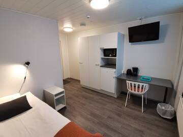 Фото номера Стандартный одноместный номер Апарт-отели Forenom Aparthotel Raahe г. Раахе 4