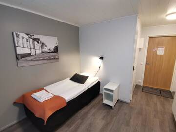 Фото номера Стандартный одноместный номер Апарт-отели Forenom Aparthotel Raahe г. Раахе 11