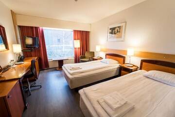 Фото номера Бюджетный двухместный номер с 1 кроватью Отель Budget Hotel Raahe г. Раахе 30