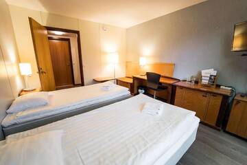 Фото номера Бюджетный двухместный номер с 1 кроватью Отель Budget Hotel Raahe г. Раахе 6