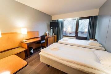 Фото номера Бюджетный двухместный номер с 1 кроватью Отель Budget Hotel Raahe г. Раахе 7