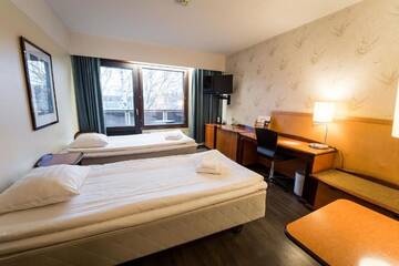 Фото номера Бюджетный двухместный номер с 1 кроватью Отель Budget Hotel Raahe г. Раахе 12
