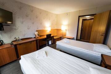 Фото номера Бюджетный двухместный номер с 1 кроватью Отель Budget Hotel Raahe г. Раахе 10
