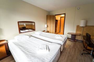 Фото номера Бюджетный двухместный номер с 1 кроватью Отель Budget Hotel Raahe г. Раахе 18