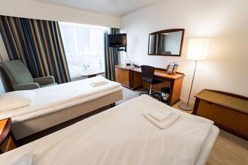Фото номера Бюджетный двухместный номер с 1 кроватью Отель Budget Hotel Raahe г. Раахе 25