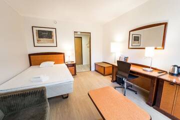 Фото номера Бюджетный одноместный номер Отель Budget Hotel Raahe г. Раахе 11